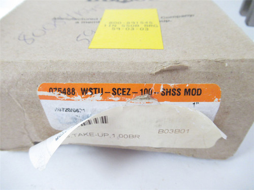 Dodge WSTU-SCEZ-100-SHSS88; Take-Up Bearing 075488; SS; 1"ID