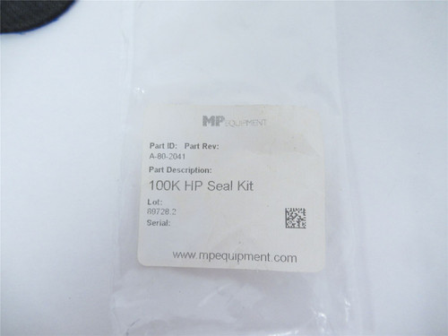MP Equipment A-80-2041; Seal Kit HP 100K