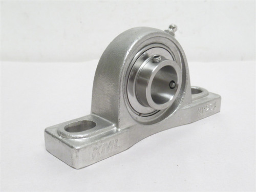 KML SSUCP205-16-P6; Pillow Block Bearing; SS; 1"ID; 2-Bolt