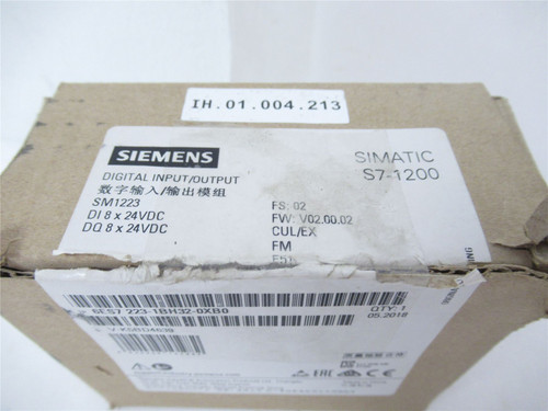 Siemens  6ES72121BE400XB0 ; Controller Logic Simatic S7-1200