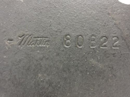 Martin 80B22-7/8; Idler Sprocket # 80; 22T; 7/8"ID