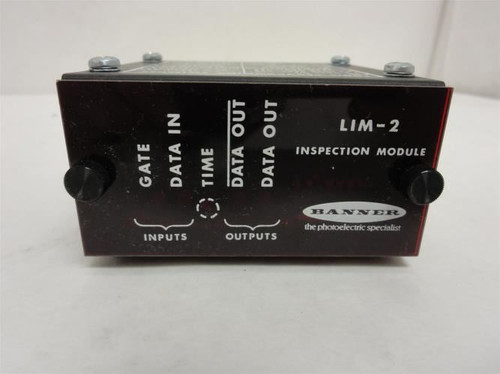 Banner LIM-2; Inspection Module; 10-30VDC In; 8-Pin