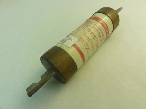 Shawmut TRS250R; Tri-onic TIme Delay Fuse; 250A; 600VAC
