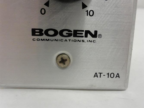 Bogen AT-10A; Attenuator; 10 Step; Single; 10W;  70/25V