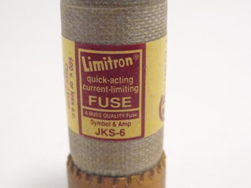 Limitron JKS-6; Fuse 6 Amp; 600V