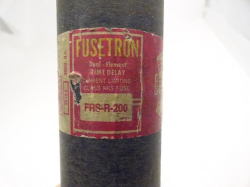 Bussmann FRS-R-200; Fuse; 200Amp; 600VAC