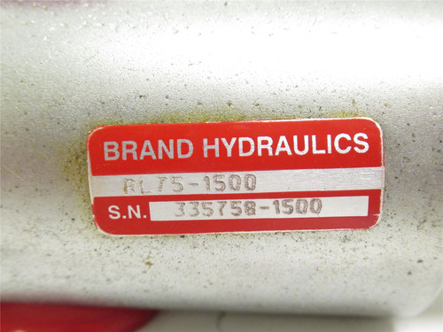 Brand RL75-1500; Direct Operated Pressure Relief Valve