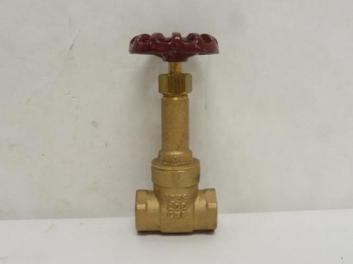 Crane 1700-1/2; Inline Gate Valve; Bronze; 1/2 FNPT; 200WOG