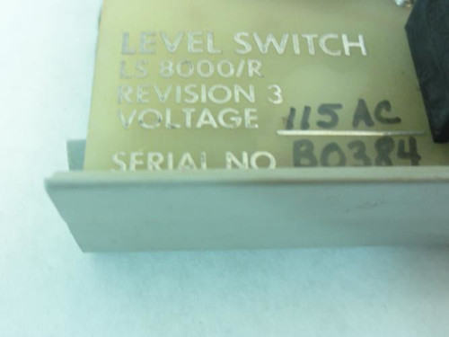 Babbitt LS8000/R-115V; Level Switch Receiver; 115VAC