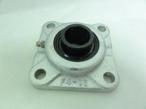 Rexnord F3S216EK75; Flange Block Ball Bearing; 4-Bolt; 1" Bore