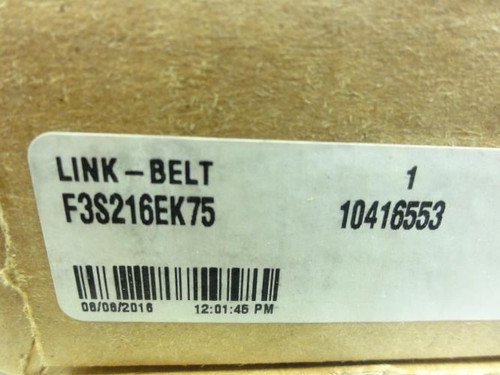 Rexnord F3S216EK75; Flange Block Ball Bearing; 4-Bolt; 1" Bore
