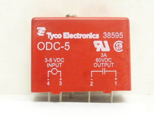 Tyco ODC-5; Output Module; In: 3-8VDC; Out: 60VDC; 3 Amps