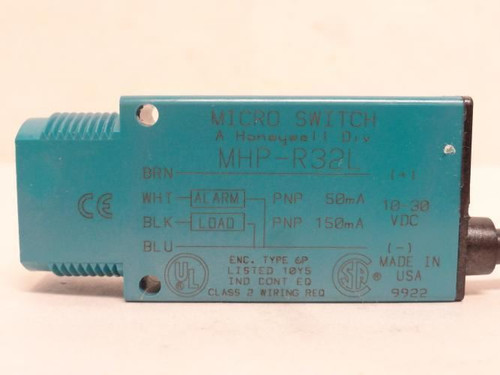 Honeywell MHP-R32L; Micro-Switch Photo Sensor; 10~30VDC; 2m Wire