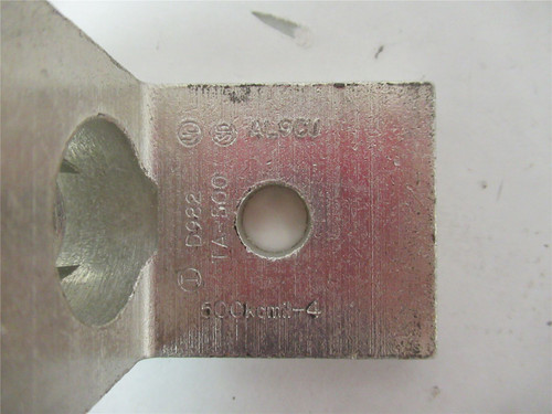 Ilsco TA 500; Lot-3 Lug Connector 4 AWG-600 kcmil