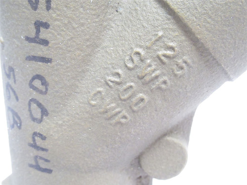 Nibco NL7300B; Bronze Wye Check Valve; 1-1/4NPT; 200PSI CWP