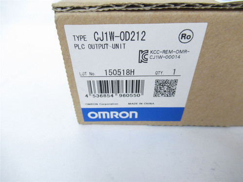Omron CJ1W-OD212; Output Module PNP 16 Outputs 16 Points