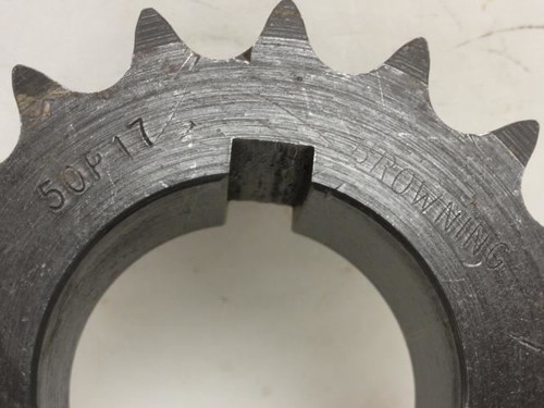 Browning 50P17; Bushed Sprocket # 50; 17T