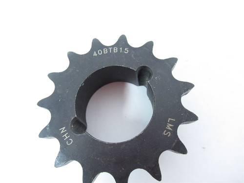 LMS 40BTB15; Sprocket #40 15 Teeth 1.375 ID