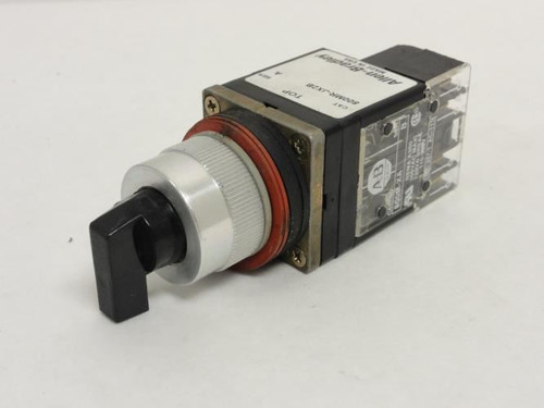 Allen-Bradley 800MR-JH2KB; Selector Switch; 3-POS; 300VAC; 10A