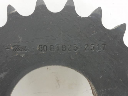 Martin 80BTB23-2517; Bushed Sprocket # 80; 23T