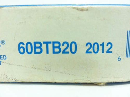 Martin 60BTB20-2012; Bushed Sprocket # 60 20T