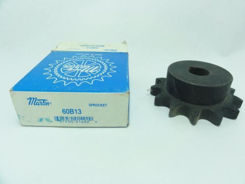 Martin 60B13-3/4; Sprocket # 60 13T 3/4"ID
