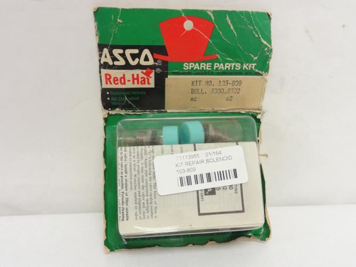 ASCO 103-809; Solenoid Valve Repair Kit For; BULL; 8300; 8302