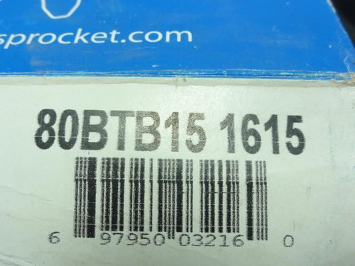 Martin 80BTB15-1615; Bushed Sprocket # 80 15T