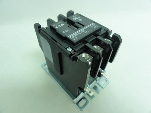 Eaton C25DNE340T-86; Contactor 40A; 600V; 3P; Coil: 24VAC