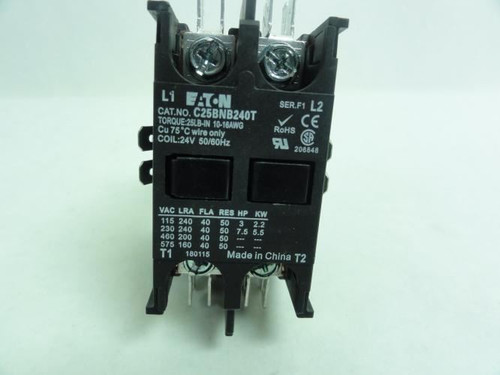 Eaton C65DND325C; Partial Reversing Contactor 25A; 600V; 3P
