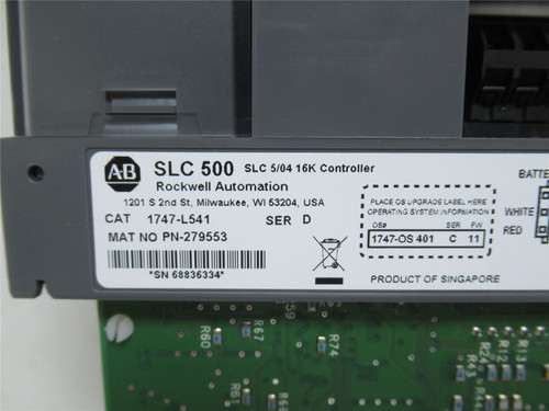 Allen-Bradley 1747-L541; Modular Processor Unit; 5-24VDC