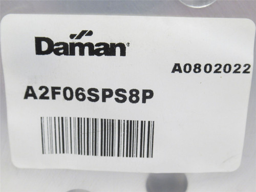 Daman A2F06SPS8P; Flow Control Sub-Plate