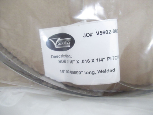 Simmons V5602-0000; Lot of 23 - Blades SDB 7/16" x .016 x .25