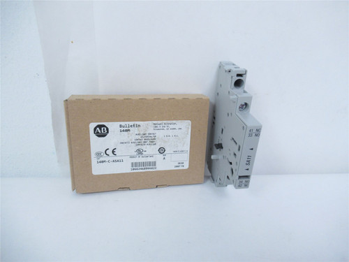 Allen-Bradley 140M-C-ASA11; Contact Auxillary; 2 pole;1NO/INC