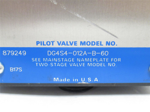 Eaton DG4S4-012A-B-60; Vickers Direction Control Valve 876249