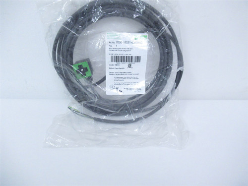 Murr 7000-18021-6360500; Valve Plug;Form A 18MM 5m Cable