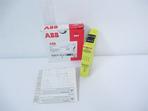 ABB BSR11; Safety Relay;4NO;24 VDC; No Time Delay