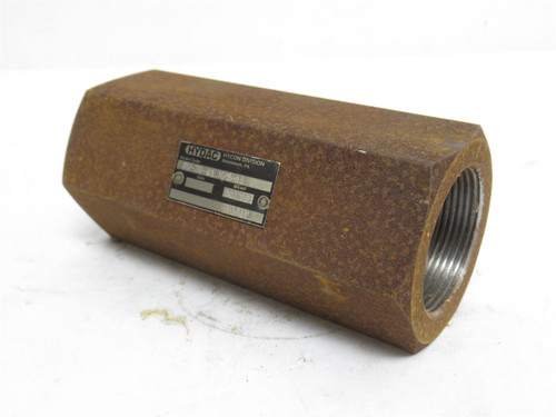 Hydac RV-30-01.X/5-65; Check Valve; 1-1/2NPT; 5000PSI; 150GPM