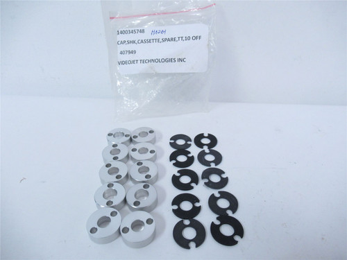VideoJet 407949; Cap; Shk; Cassette; Spare TT; 10 Off