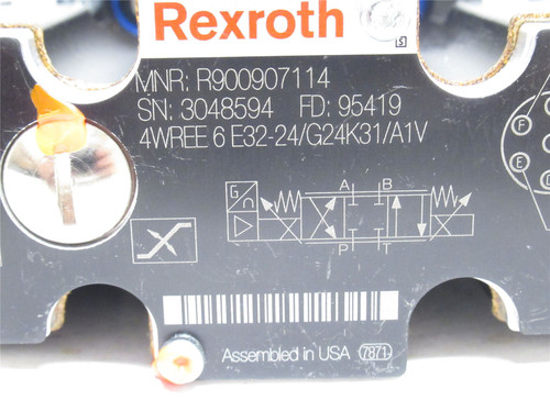 Rexroth 4WREE 6 E32-24/G24K31/A1V; Direction Valve R900907114