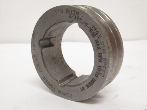 Dodge 2-3V3.35-1610; Bushed Pulley; 2Gr; 3V Belt; 112188