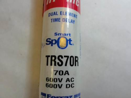 Trionic TRS70R; Time Delay Fuse; 70A; 600V; Dual Element