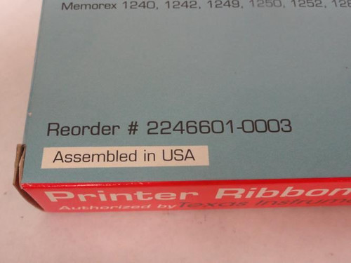 Genicom 2246601-003; LOT-4 Printer Ribbon Spool