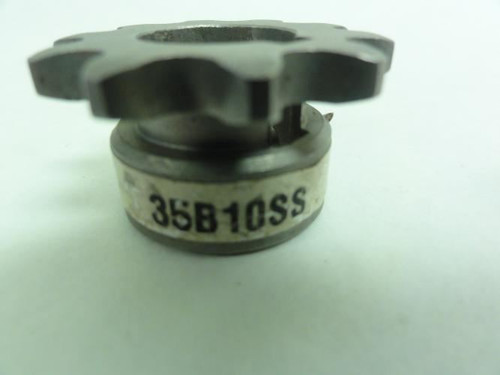 Martin 35B10SS-5/8; SS Sprocket; # 35; 5/8"ID; 10 Teeth