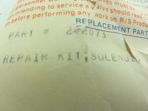 Parker 202073; Solenoid Repair Kit