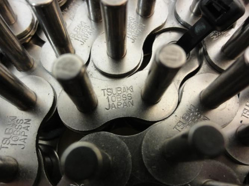 Tsubaki 10BSS; Roller Chain #10B; SS; 33' OL