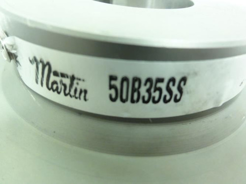 Martin 50B35SS; SS Sprocket; # 50; 1.5"ID; 35Teeth