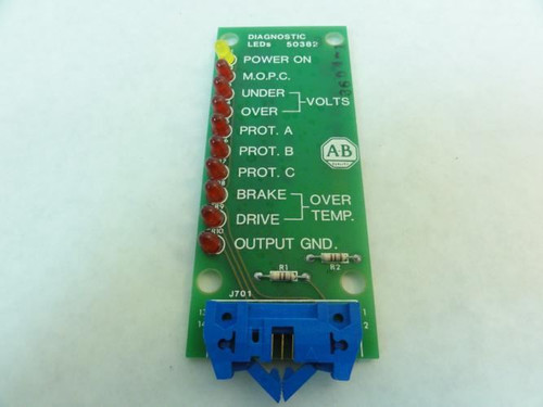 Allen-Bradley 50382; Diagnostic LED Display Board