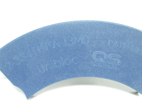 Unibloc 2-3341HPA-13MD; Lot-2 Front Rotor Pad; Quickstrip