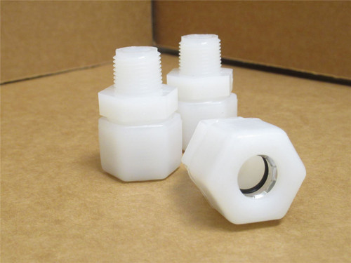 Parker N8MC6; Lot-3; Compression Plastic Fitting; Size: 1/2"